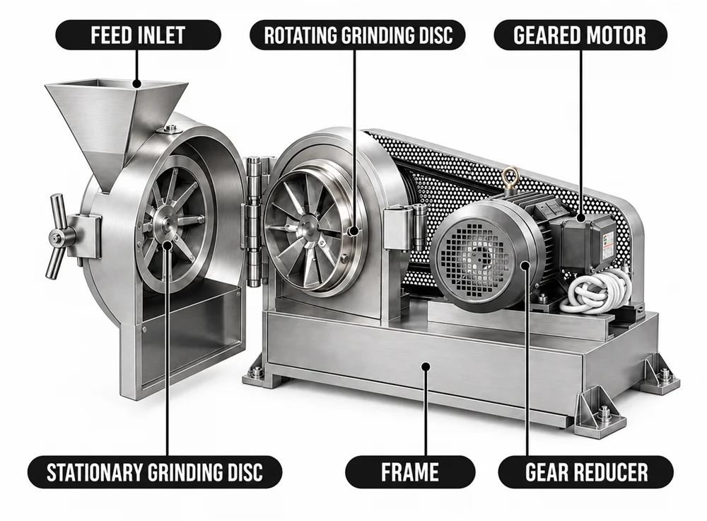 disc-mill-04-disc-crusher-structure-diagram