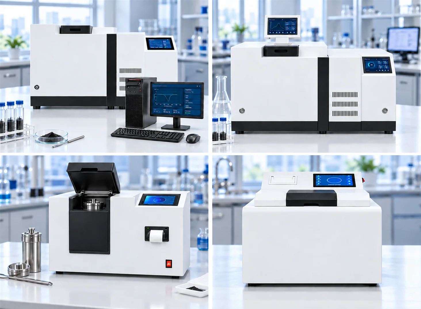 microcomputer-automatic-calorimeter-06-four-calorimeters-laboratory-collage